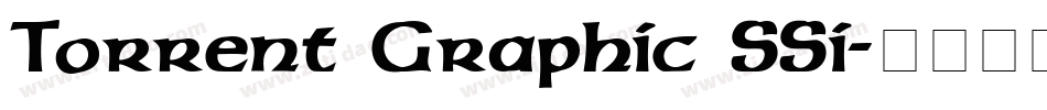 Torrent Graphic SSi字体转换